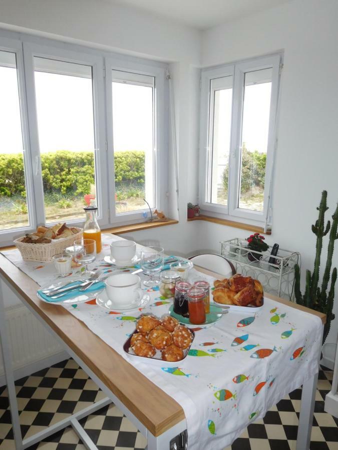 Chambre D'Hotes "Lumiere Du Cap" Vue Mer Barneville-Carteret Buitenkant foto
