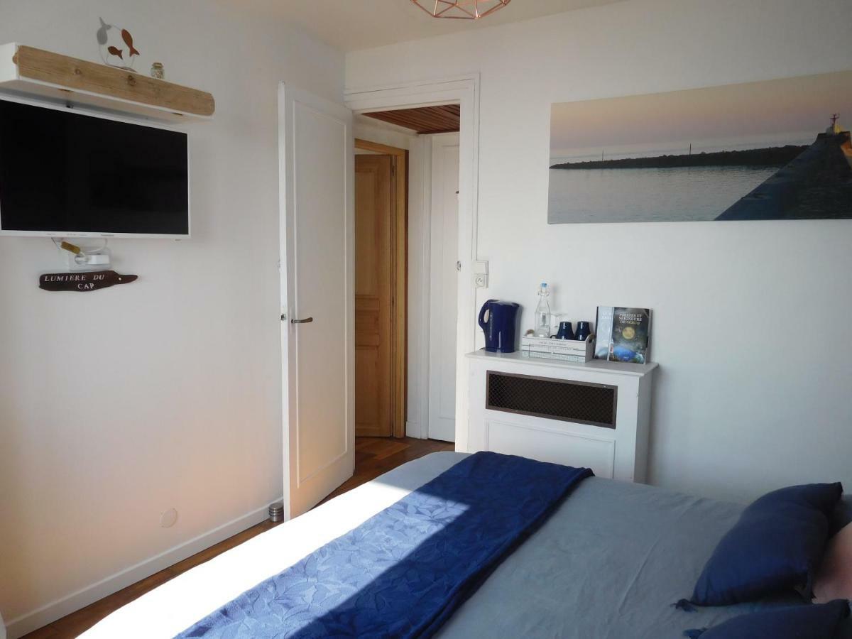 Chambre D'Hotes "Lumiere Du Cap" Vue Mer Barneville-Carteret Buitenkant foto